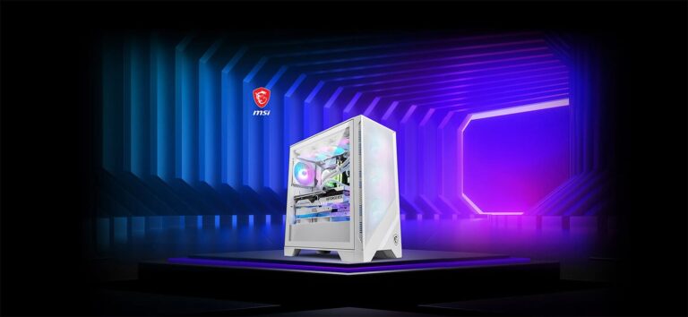 Config PC gaming full white 1800€ – avril 2026 : le build esthétique RX 9060 XT